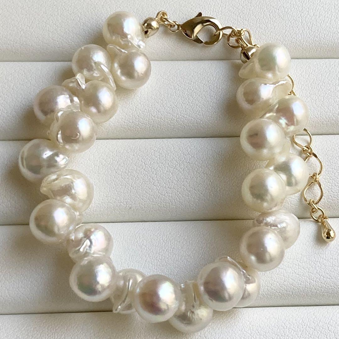 あこや真珠 ブレスレット パール D542