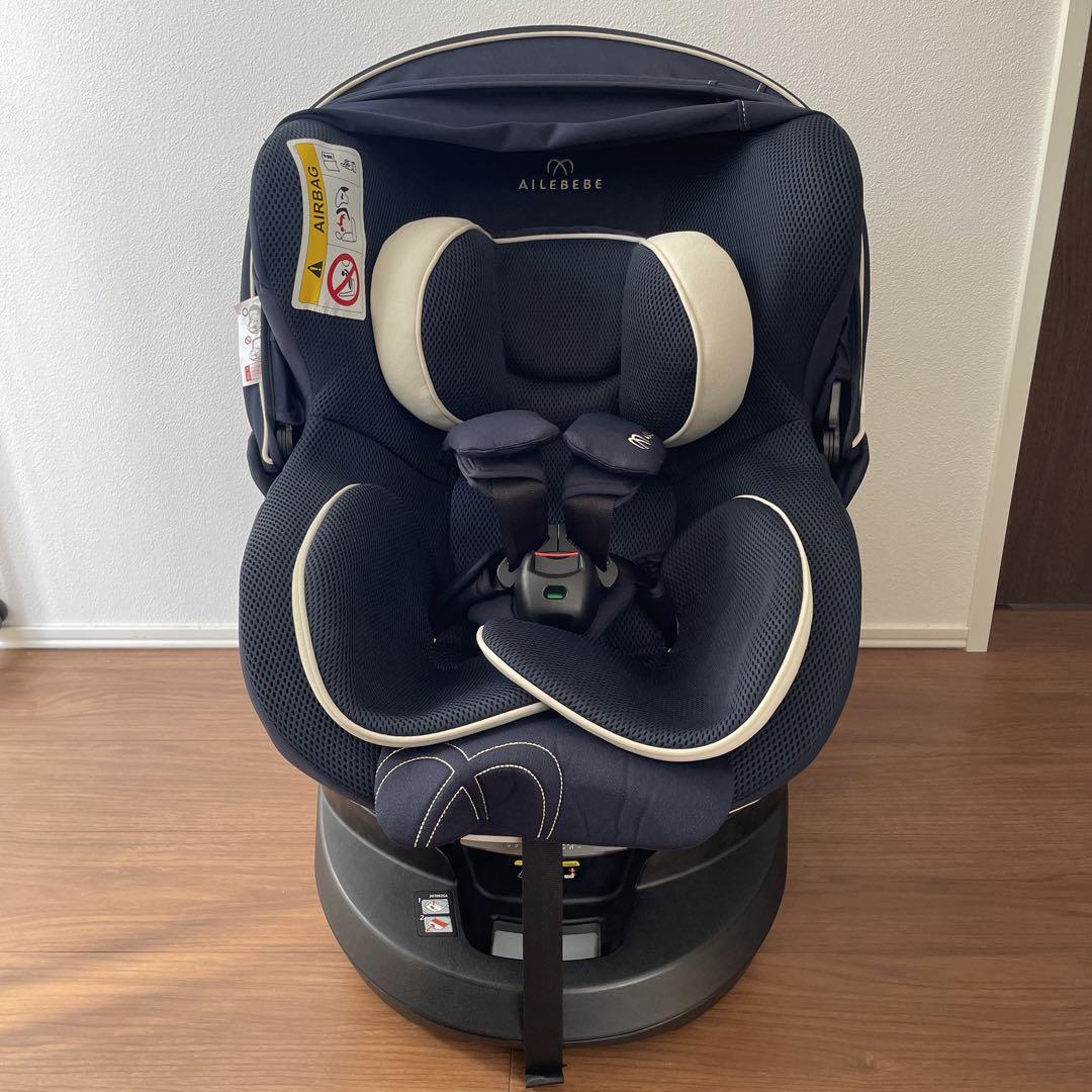 チャイルドシート エールべべ クルット5i グランス グランネイビー