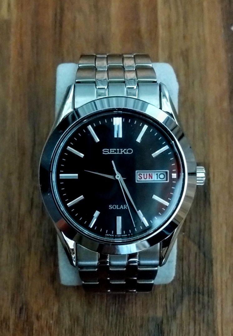 SEIKOソーラーウオッチV‐158