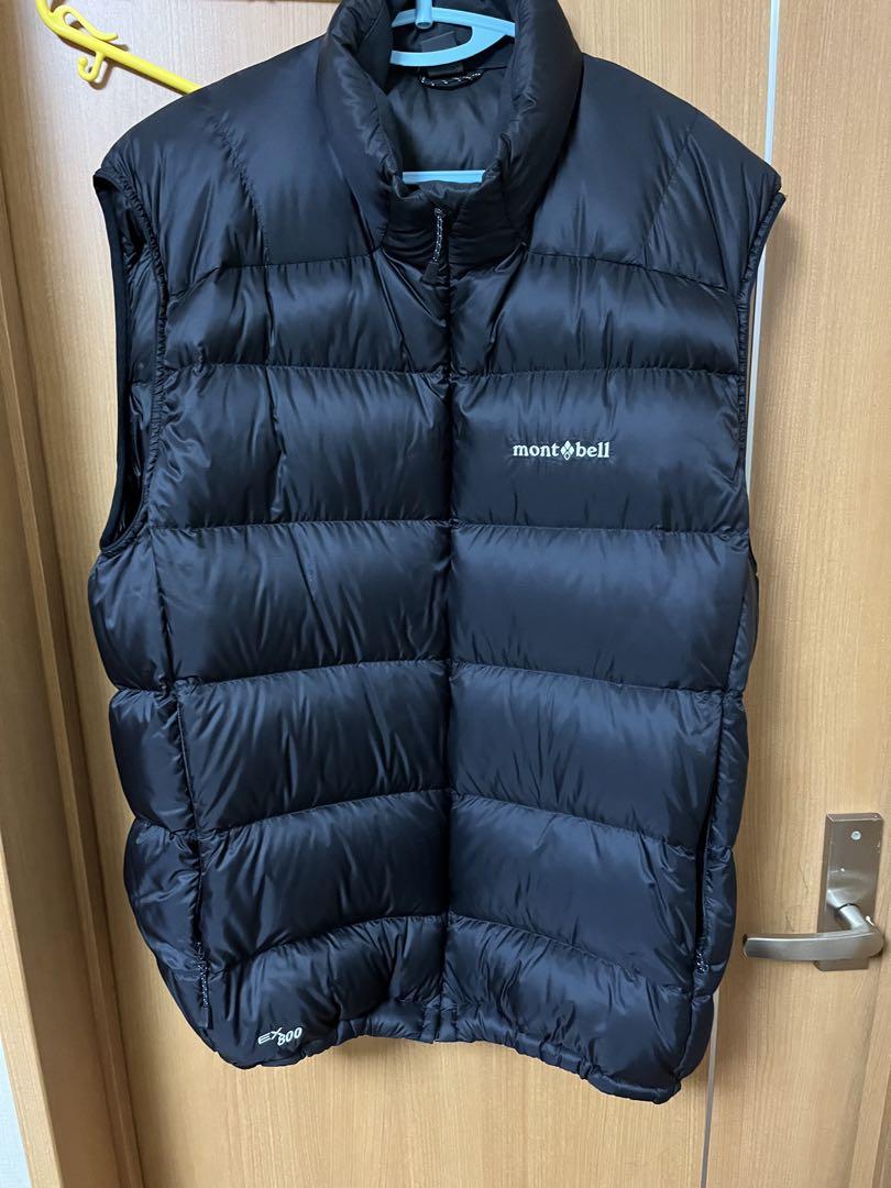【美品】モンベル　ダウンベスト　XLダウン　ベスト　メンズ